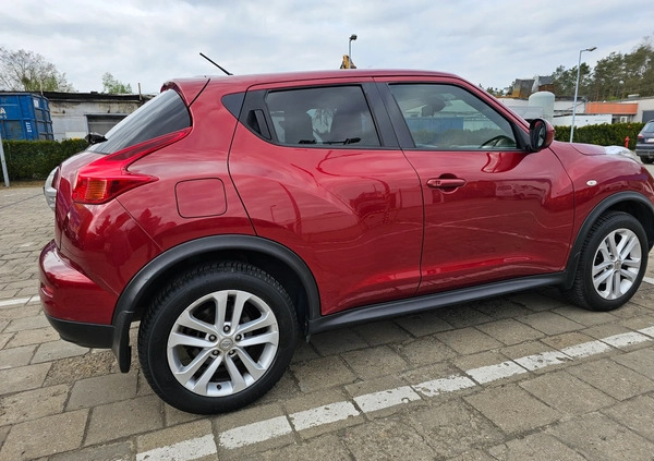 Nissan Juke cena 30999 przebieg: 81800, rok produkcji 2011 z Poznań małe 121